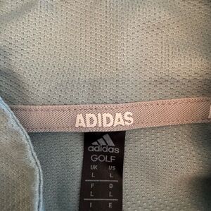 Adidas Sky Blue Golf Polo